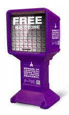 Newspaper Stand Naloxone Distribution Box